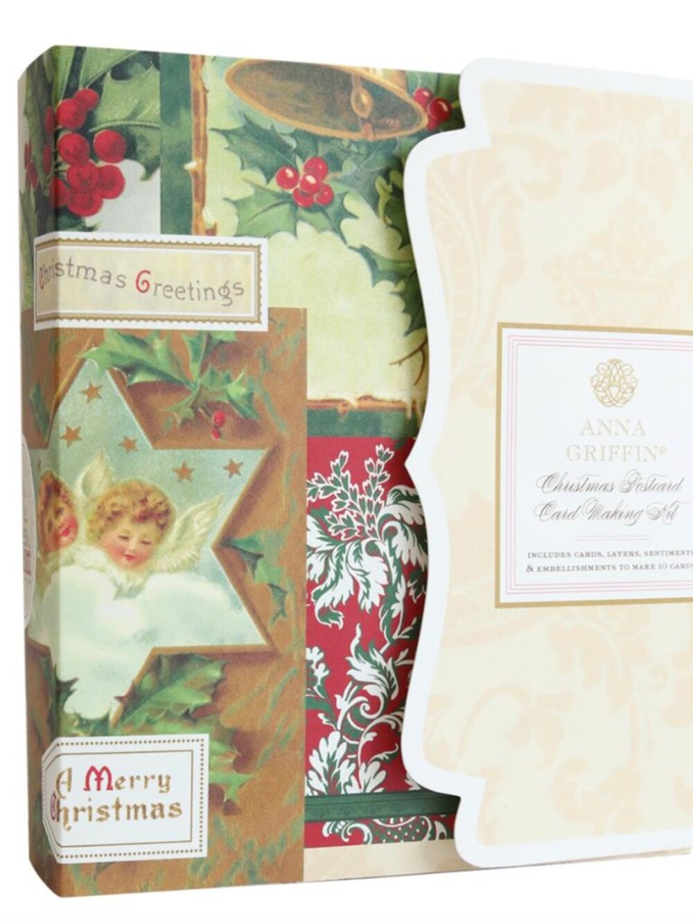 Anna Griffin® Christmas Post Card Kit - Set of 10 NIP